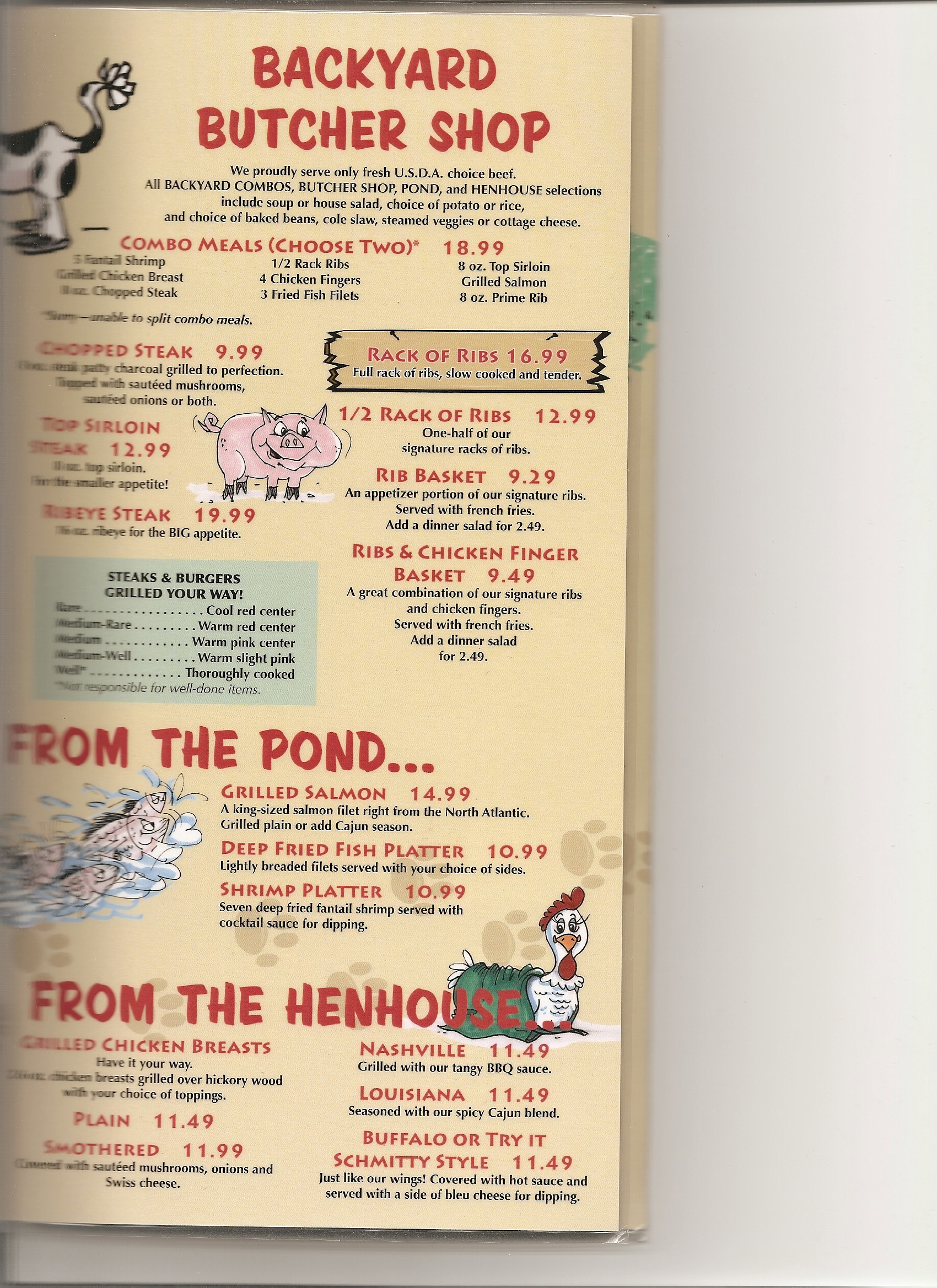 Cherry Valley Menu Cherry Valley Menu