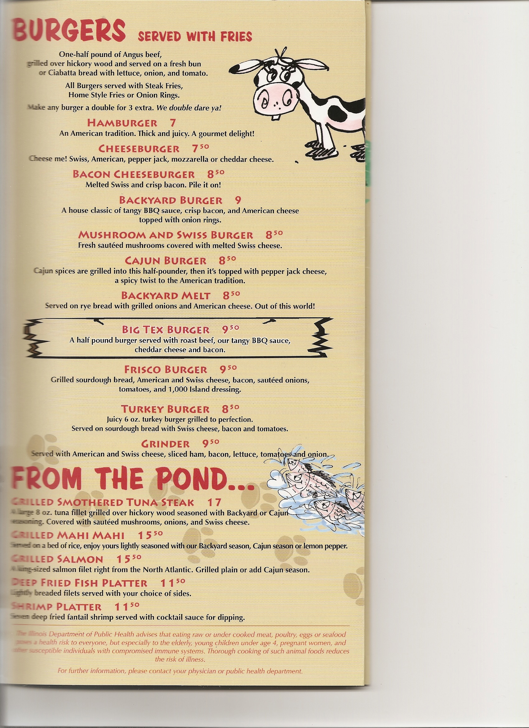 LP - Roscoe Menu LP- Roscoe Menu
